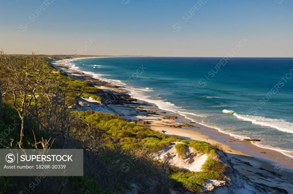 Coastline, Broadwater National Park, New South Wales, Australia   