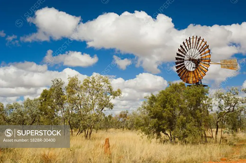 Windmill, Queensland, Australia   