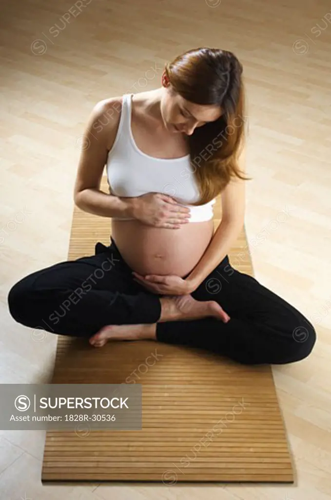 Portrait of Pregnant Woman   