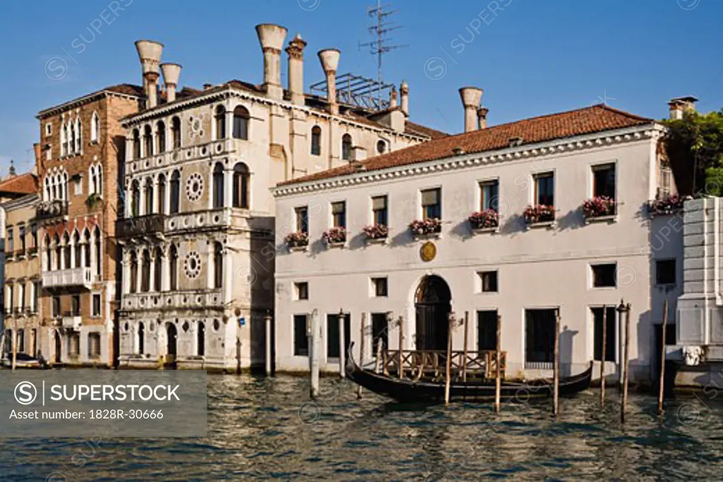 Buildings along Canal, Grand Canal, Venice, Veneto, Italy   