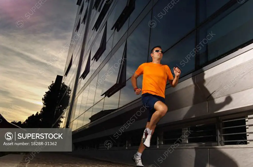 Man Jogging   
