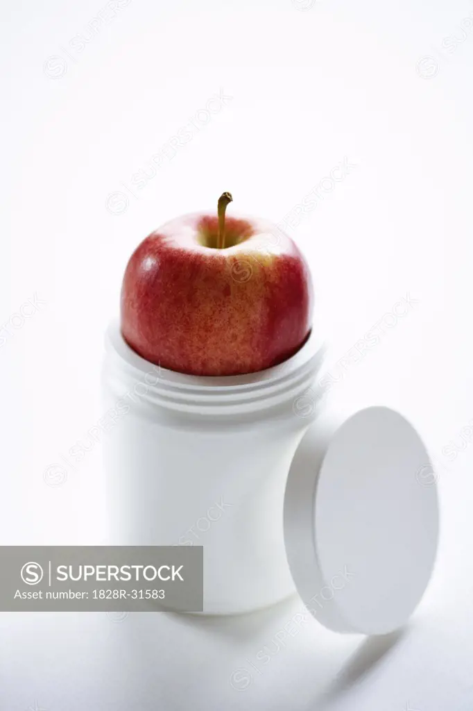 Apple on Pill Bottle   
