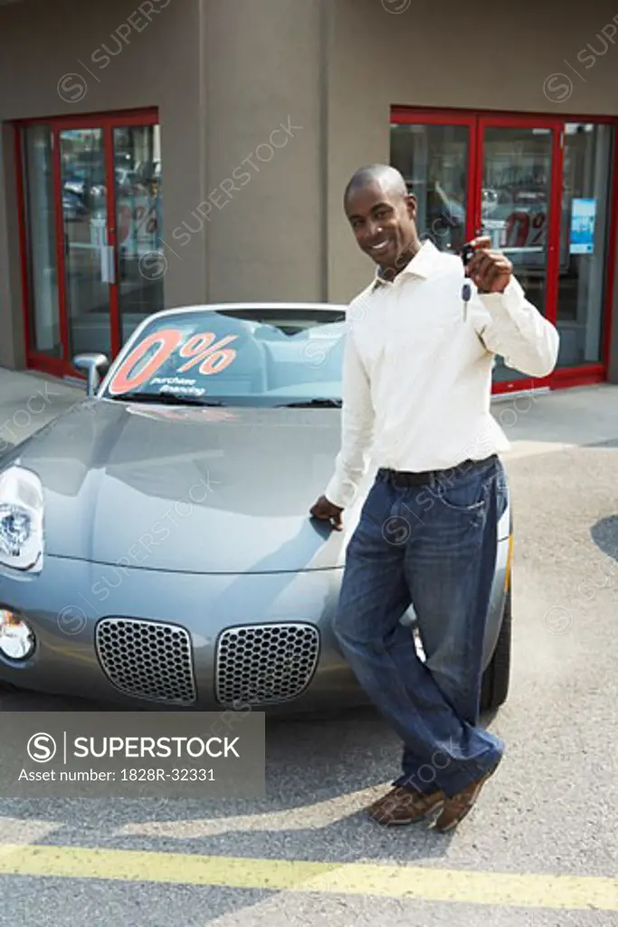 Portrait of New Car Owner   