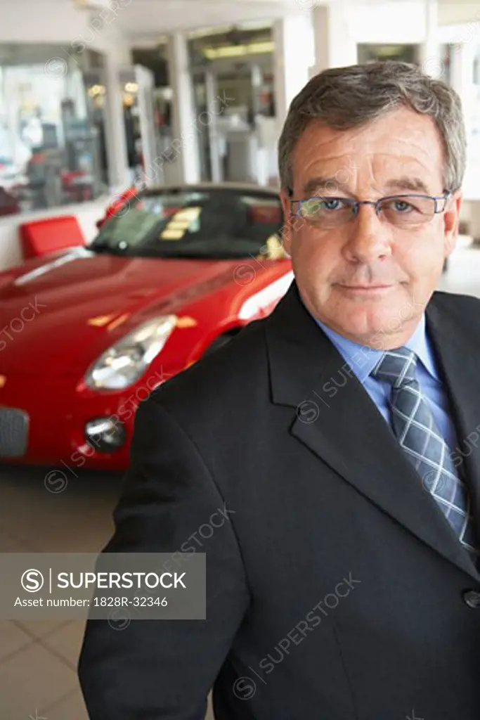 Portrait of Car Salesman   