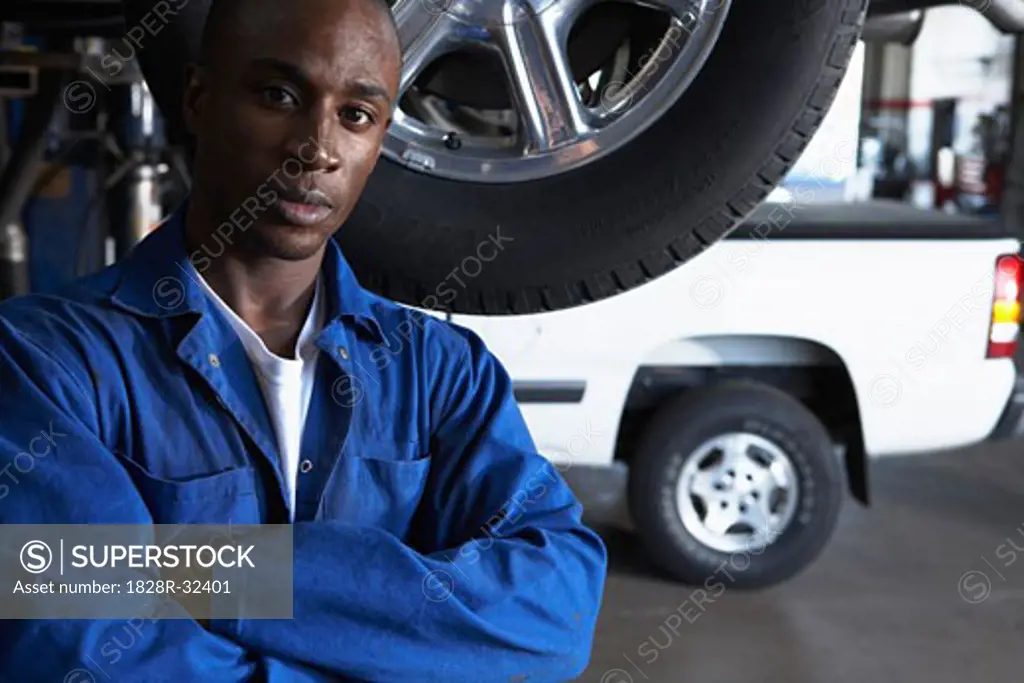 Portrait of Mechanic   