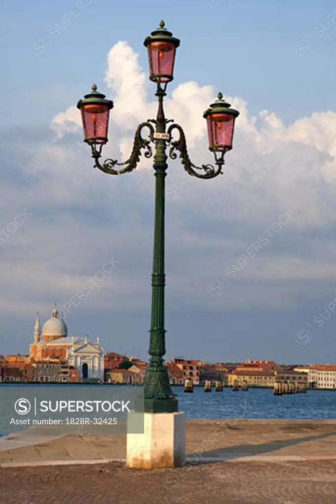 Giudecca Island across Giudecca Canal, Venice, Italy   