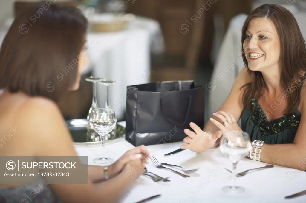 Women in Restaurant   
