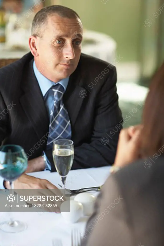Business People in Restaurant   