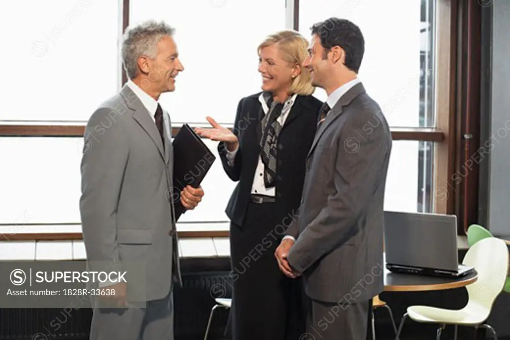 Business People Talking   