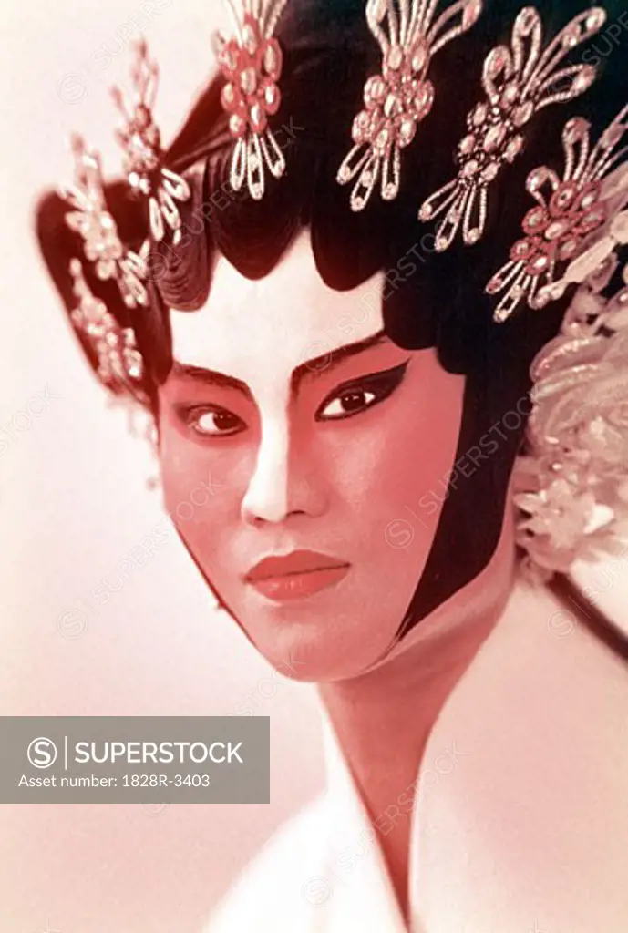 Portrait of Chinese Opera Singer   