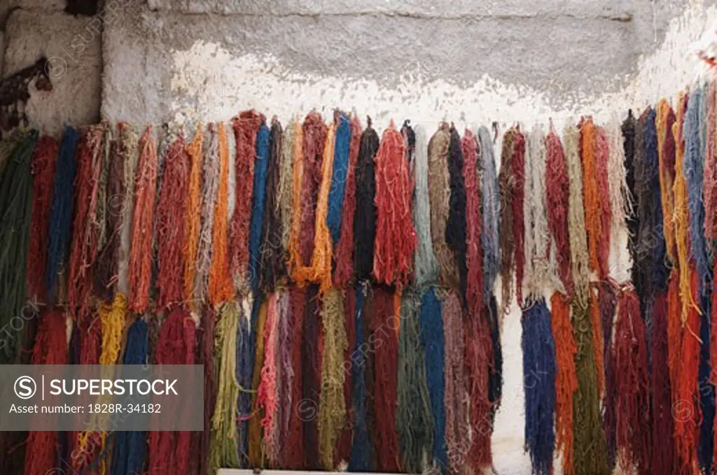 Coloured Threads, Cappadocia, Turkey   