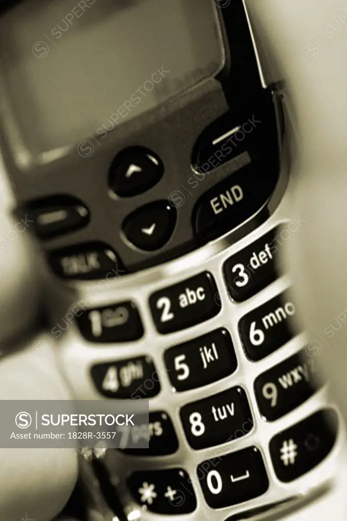 Close-Up of Cell Phone   