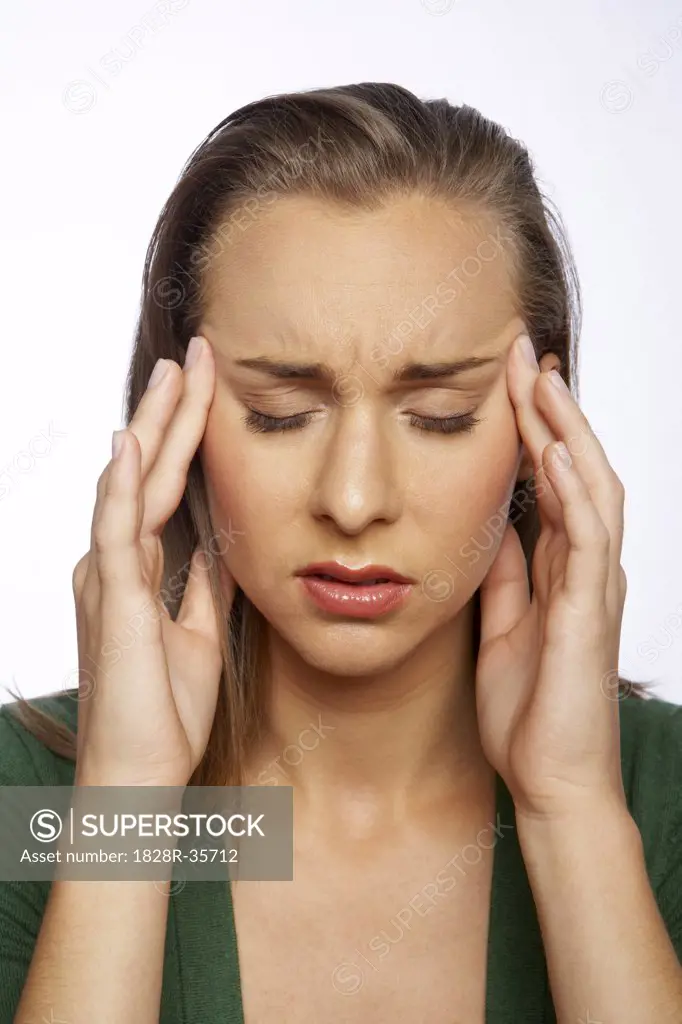 Woman with Headache   