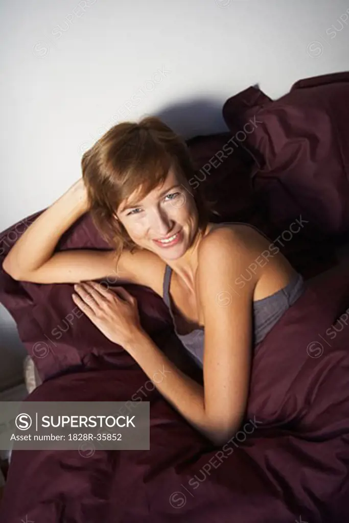 Woman in Bed   