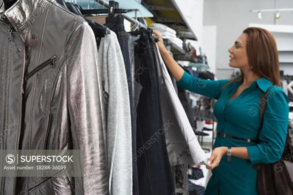 Woman Shopping   
