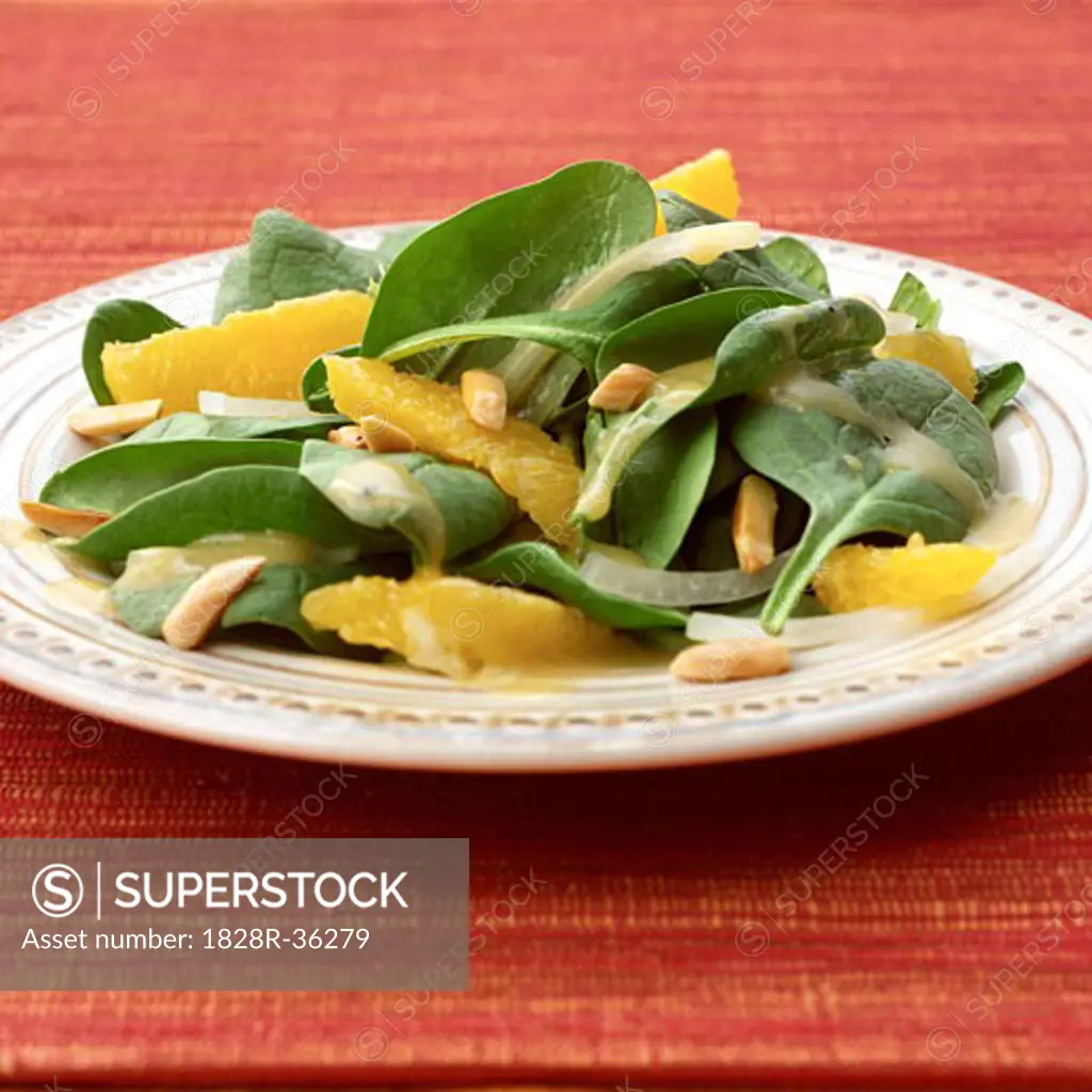 Spinach and Orange Salad   
