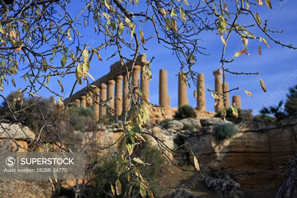 Temple of Hera Lacinia, Agrigento, Sicily, Italy   