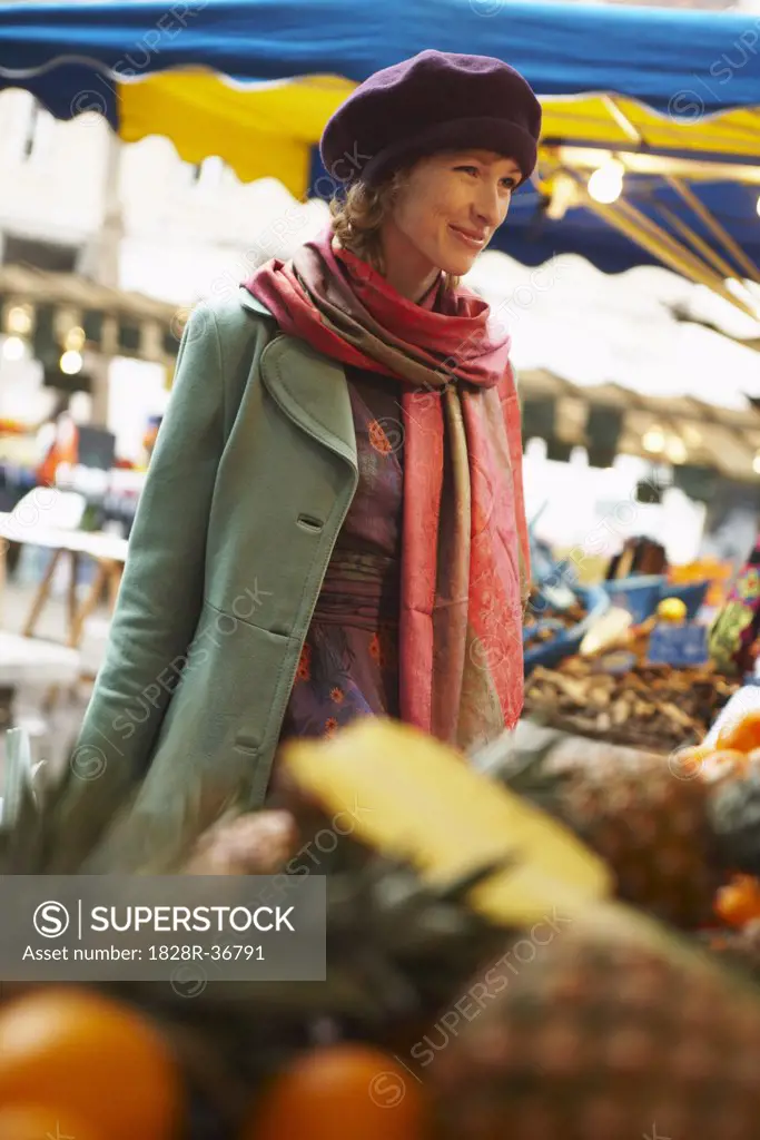Woman at Market   