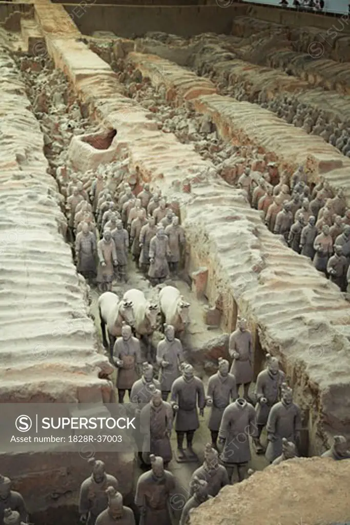 Terracotta Warriors, Xian, China   