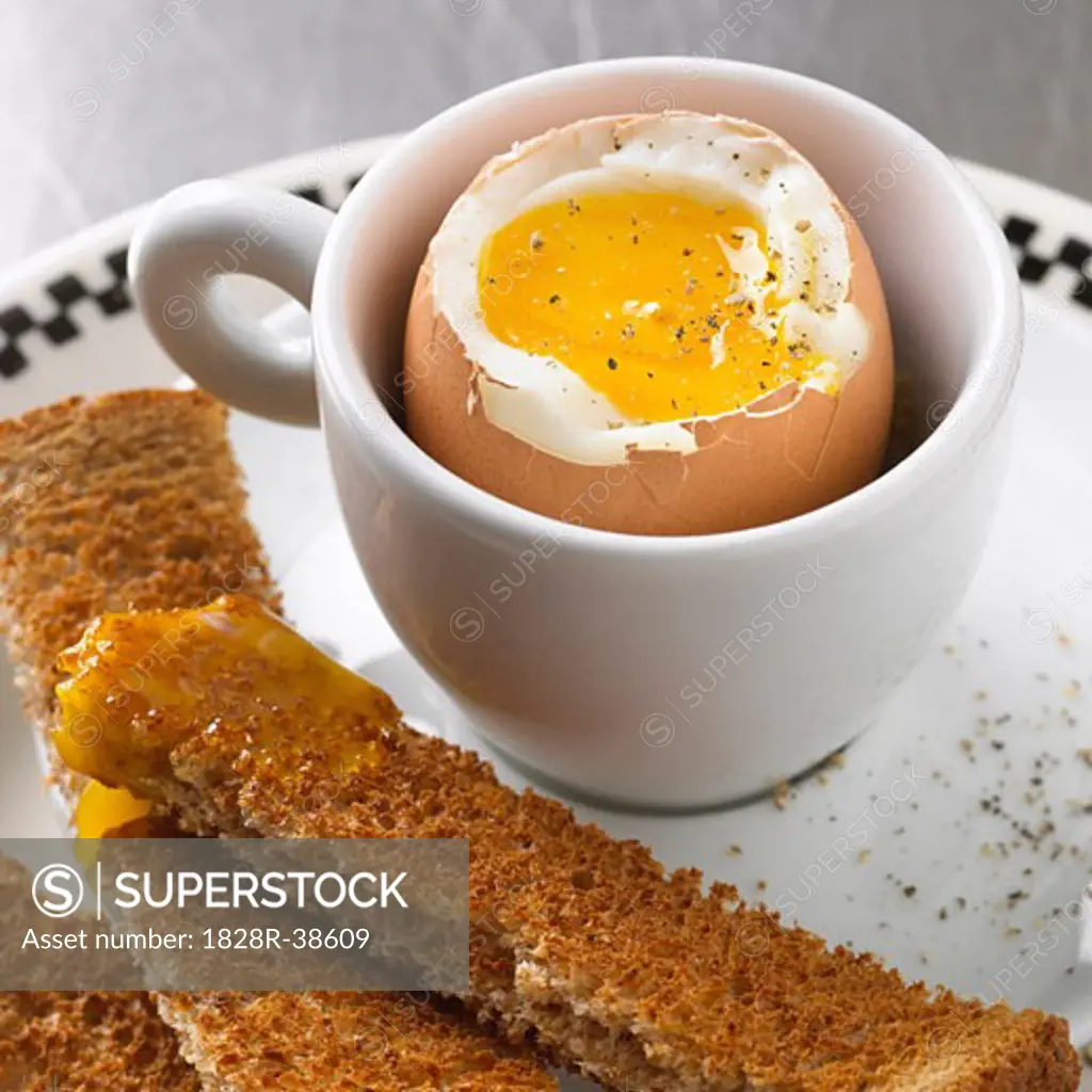 Boiled Egg and Toast   