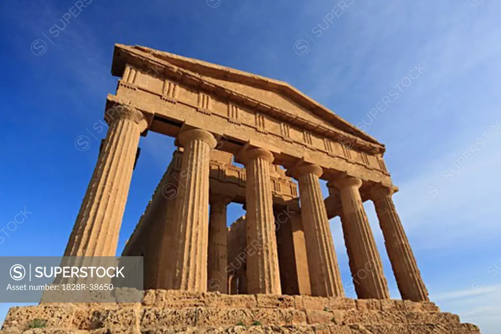 Concordia Temple, Agrigento, Sicily, Italy   