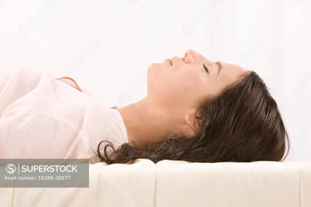 Woman Lying Down   