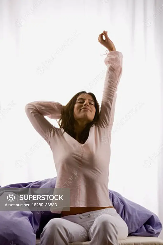 Woman Waking Up   