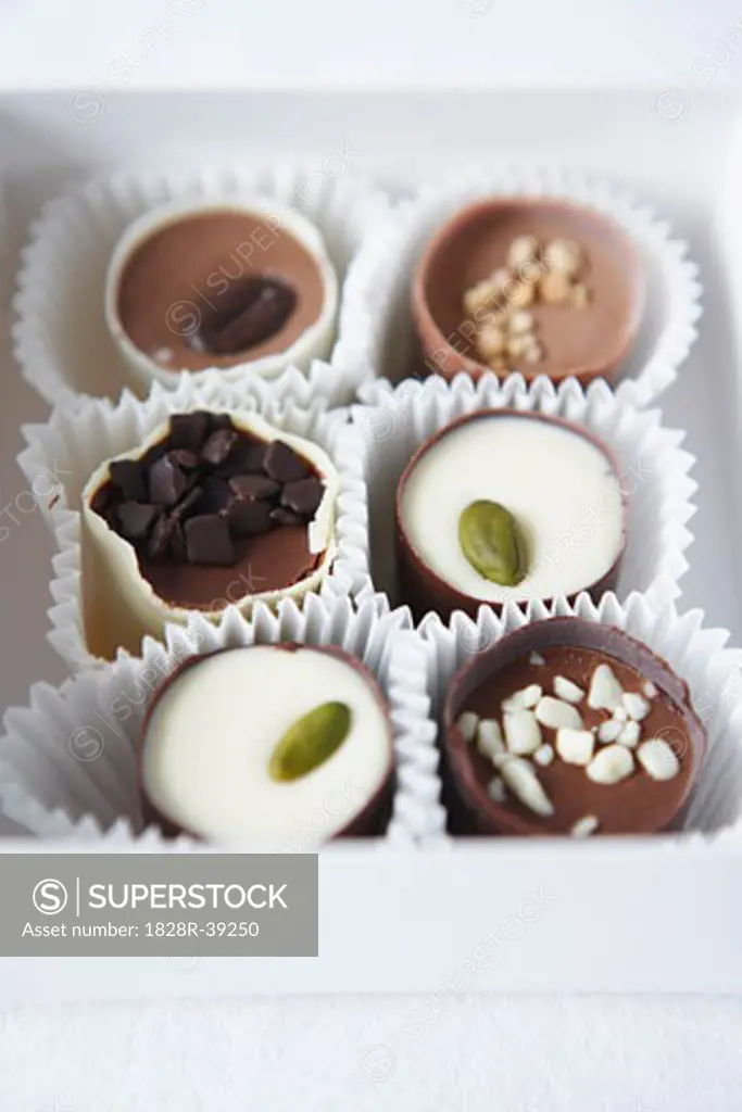 Chocolates in Tray   