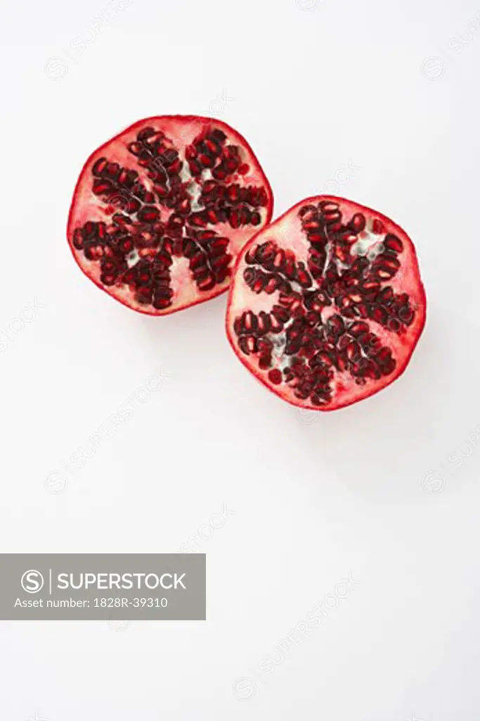Sliced Pomegranate   