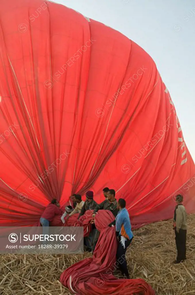 Hot Air Balloon, Luxor, Egypt   