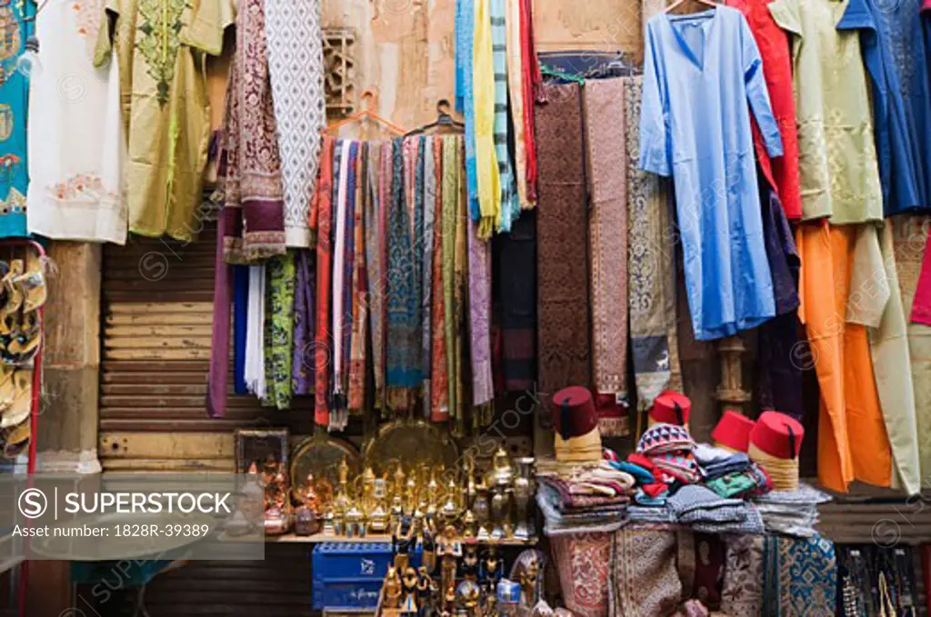Bazaar at Khan Al-Khalili, Cairo, Egypt   