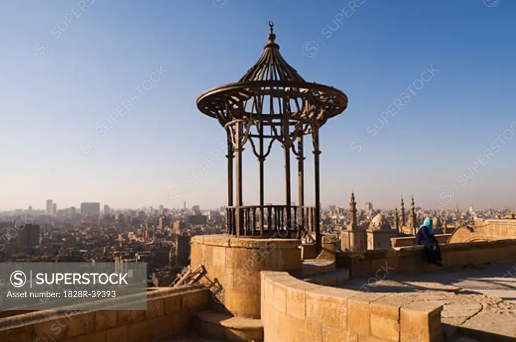 View of City from Cairo Citadel, Cairo, Egypt   