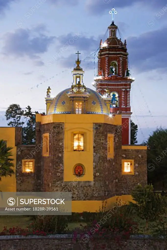 Church of Santa Maria de Tonantzintla, Cholula, Mexico   