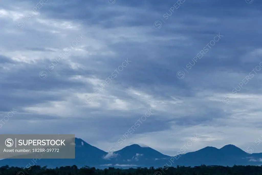 Mountain Range, Indonesia   