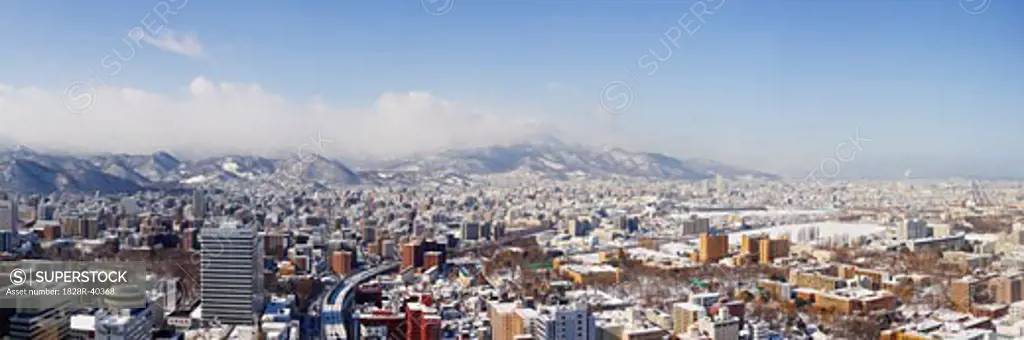 City Skyline, Sapporo, Hokkaido, Japan   