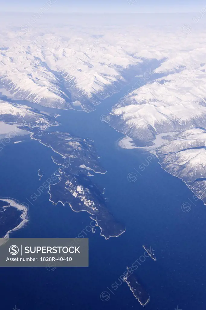 Aerial View of Alaska   
