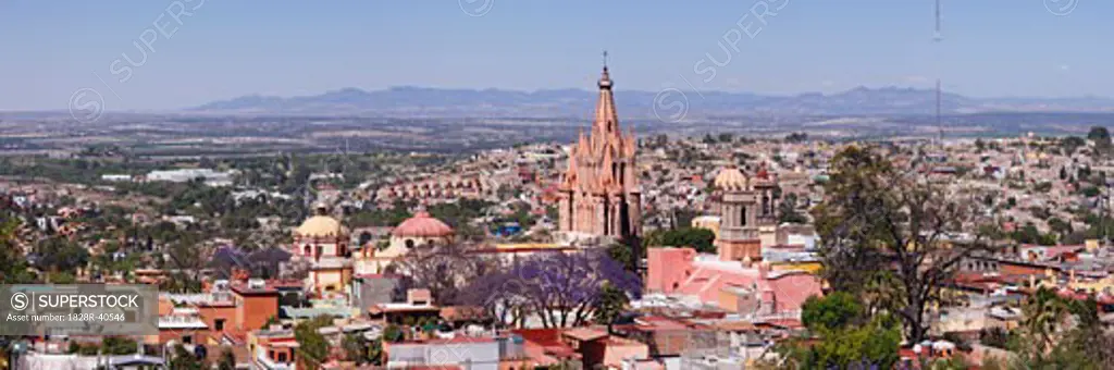 City Skyline, San Miguel de Allende, Guanajuato, Mexico   