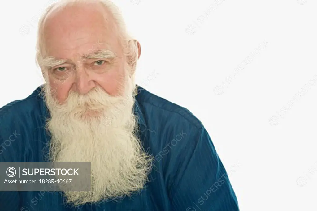Portrait of Man With Beard   