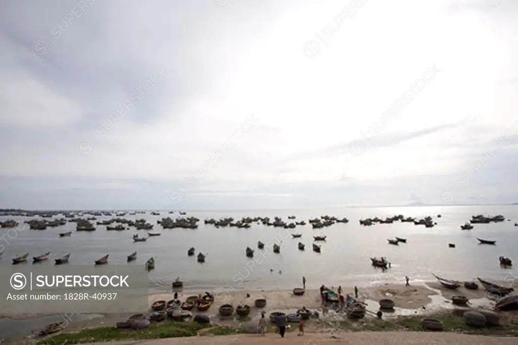 Fishing Village, Mui Ne, Binh Thuan Province, Vietnam   