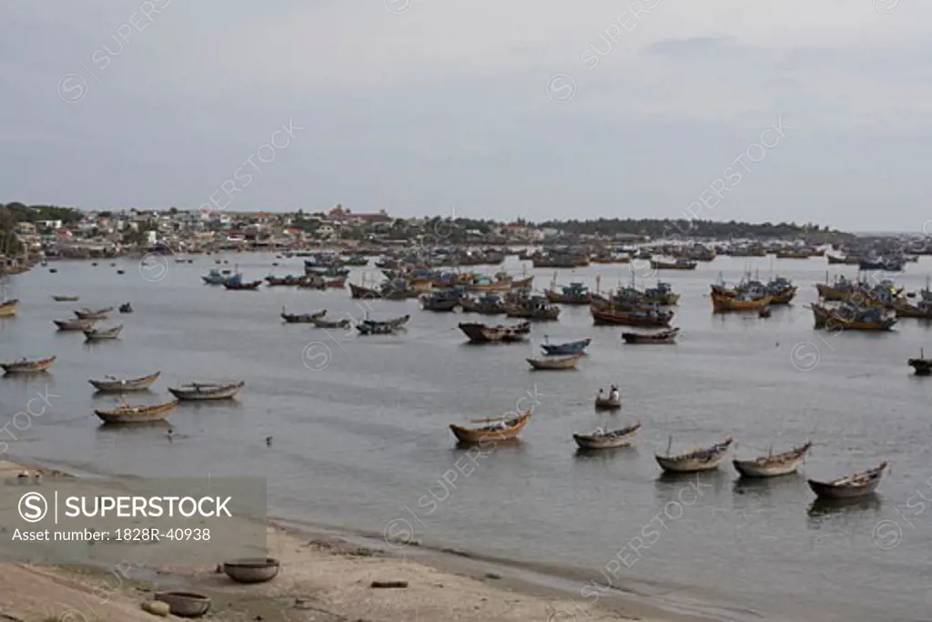 Fishing Village, Mui Ne, Binh Thuan Province, Vietnam   