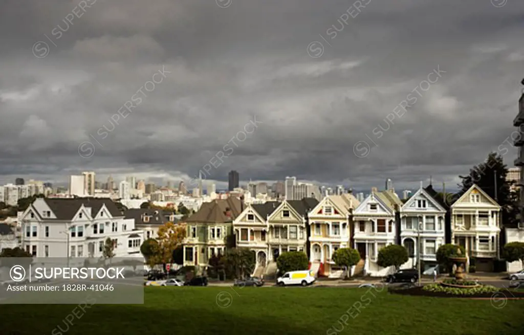 Steiner Street, San Francisco, North California, California, USA   