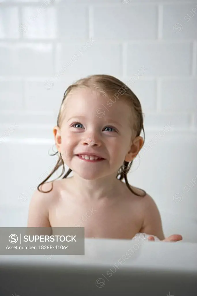 Girl in Bathtub   