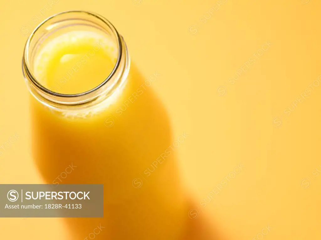 Bottle of Orange Juice   