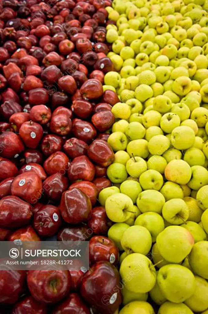 Apples at Fruit Market   