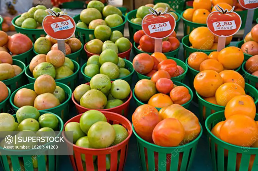Produce at Fruit and Vegetable Market   