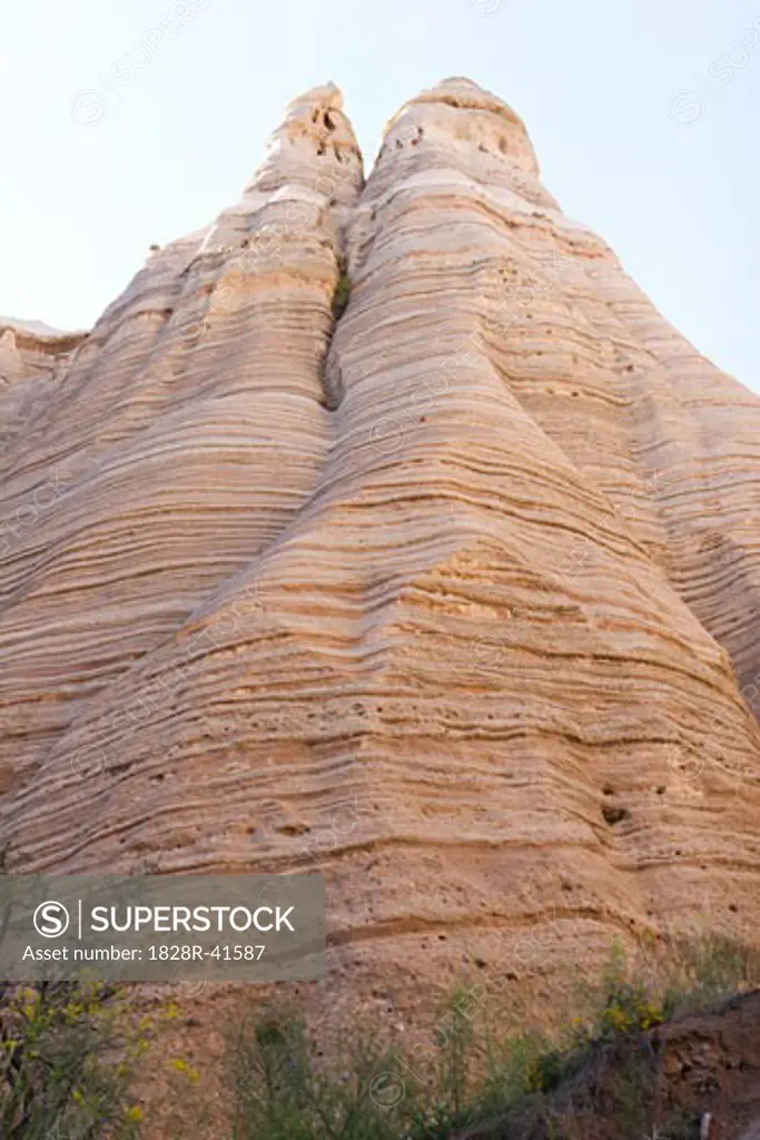 Rock Formations, Kasha-Katuwe Tent Rocks National Monument, Cochiti, New Mexico, USA   