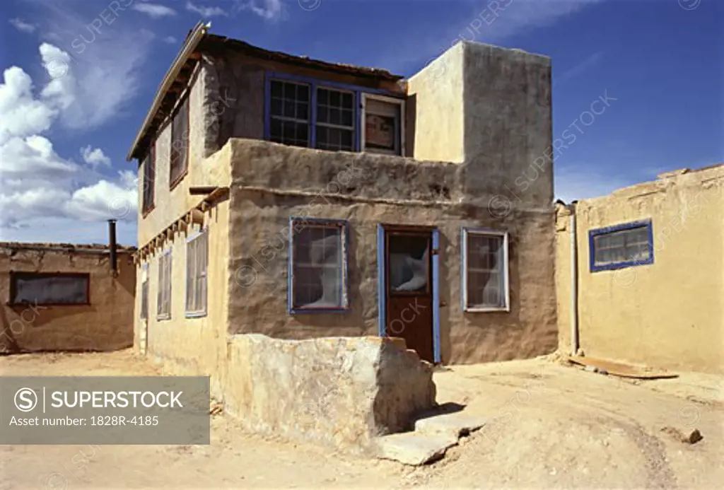 Pueblo Dwelling New Mexico, USA   