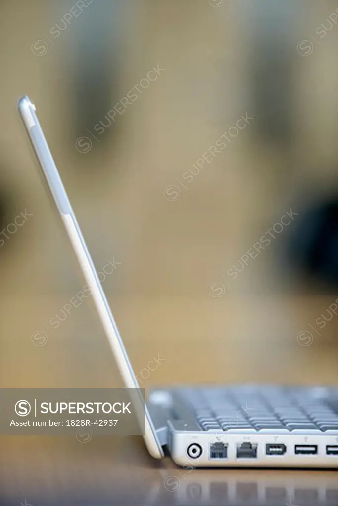Close-up of Laptop Computer   