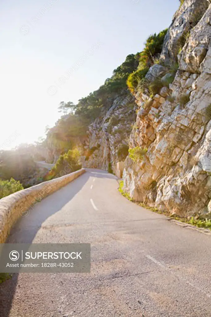 Road, Mallorca, Spain   