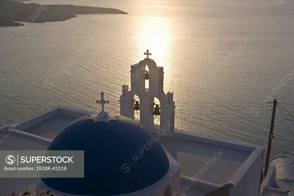 Church, Thira, Santorini, Greece   